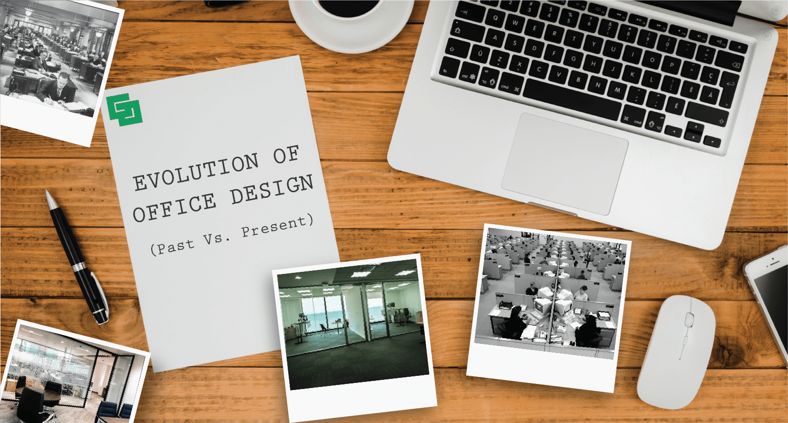 office design past vs present (copyright by Gibca Furniture Inbdustry)