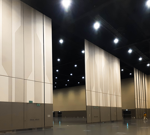 operable walls_GFI1 Operable walls partition. Hufcor 600 series partitions